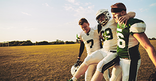 football player injured 