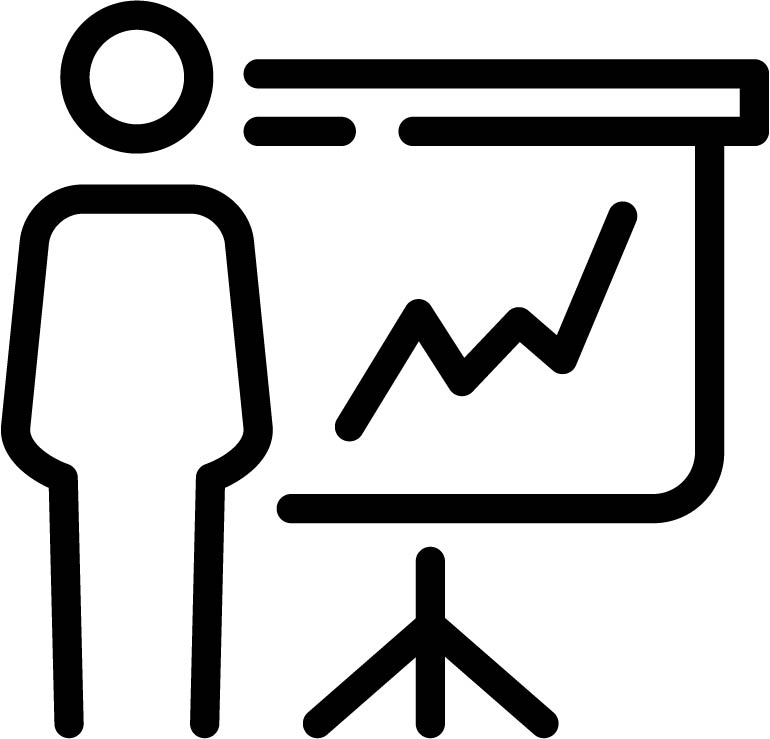 quarterly review icon